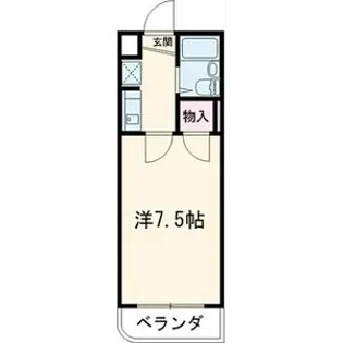 コンフォート楚原【2階】の間取り