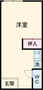 アサヒ荘【2階】の間取り
