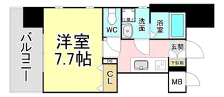 福岡県北九州市小倉北区片野新町2【マンション】の間取り