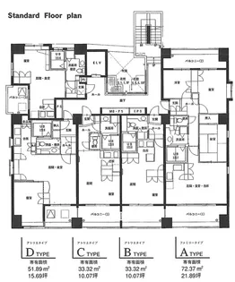1LDKの間取り画像