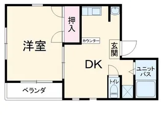 久野ビル【4階】の間取り