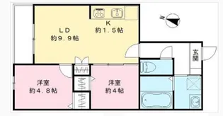 東京都日野市多摩平6【マンション】の間取り