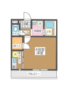 千葉県船橋市七林町【アパート】の間取り