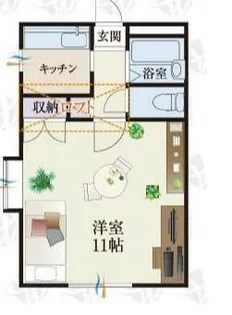 b’CASAII深谷re-born【2階】の間取り