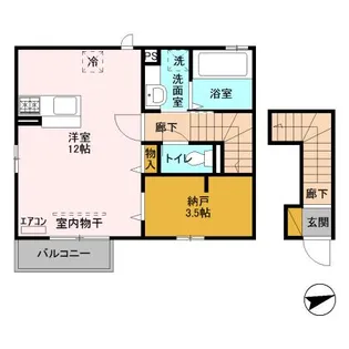 ソフィア【1階】の間取り