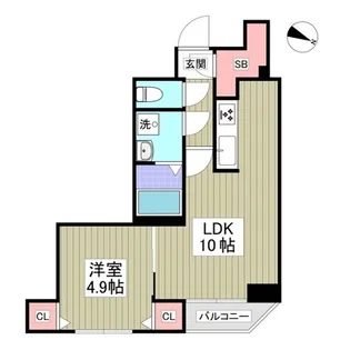 東京都千代田区鍛冶町1【マンション】の間取り