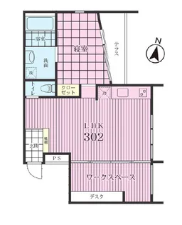 アイビットビル【3階】の間取り