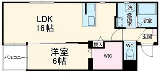 クレシェンド【4階】の間取り