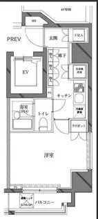 東京都港区西麻布4【マンション】の間取り