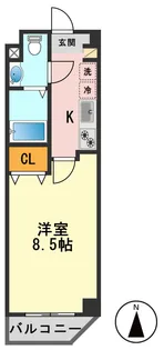 東京都葛飾区青戸5【マンション】の間取り