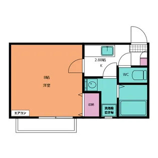 K-6【1階】の間取り