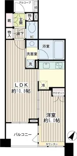 京急プライムエグゼ港南中央・櫻道【4階】の間取り