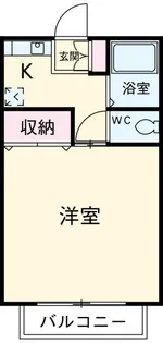 プロスパー向ヶ丘【1階】の間取り