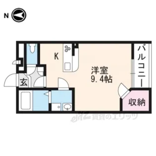 レオネクストエクレール北今市【3階】の間取り
