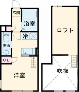 オギクボテラス【1階】の間取り
