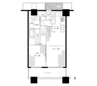 パークタワー横浜ステーションプレミア【17階】の間取り