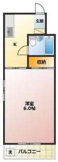 岡田ハイツ【1階】の間取り