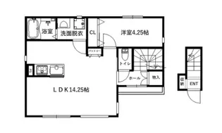 MOANA【2階】の間取り