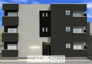 埼玉県越谷市北越谷3【アパート】の外観