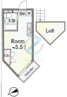 千葉県浦安市海楽1【アパート】の間取り