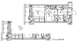 東京都江東区越中島2【マンション】の間取り