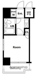 クリオ神奈川新町壱番館【2階】の間取り