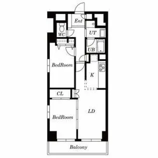 東京都千代田区外神田6【マンション】の間取り