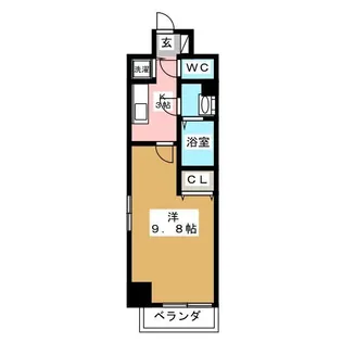 ファミーユ【6階】の間取り