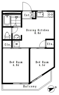 KIKUYA BLDG.(菊屋ビル)【5階】の間取り