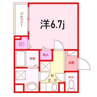 BASE 373【2階】の間取り