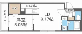 アイディール白石【3階】の間取り