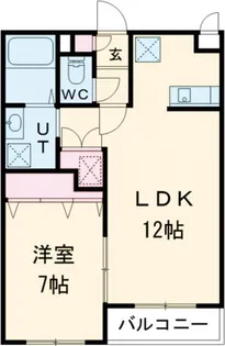 ライフライン19【1階】の間取り