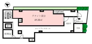CREALpremier赤坂【1階】の間取り