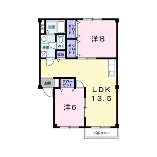 パークサイド.U【2階】の間取り