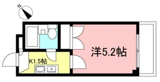 東京都世田谷区三宿2【マンション】の間取り