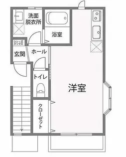 ハイツ・ヴェガ【2階】の間取り