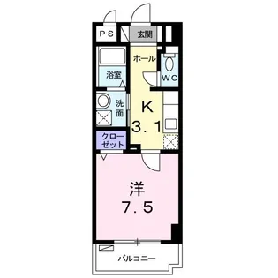 ラ・ルミエール【3階】の間取り