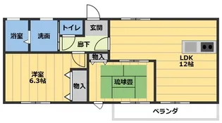 マローネ【1階】の間取り