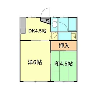 サングローリー【2階】の間取り