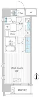 UPPER FIELD WOOD【3階】の間取り