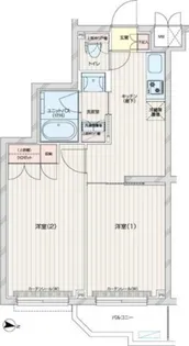 東京都練馬区田柄2【マンション】の間取り