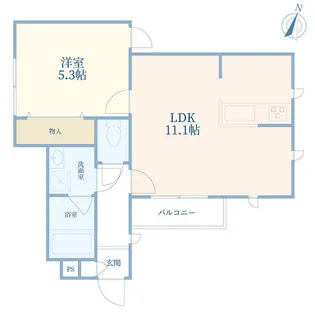 フォーリア青葉台【1階】の間取り