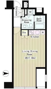 Creare麹町【2階】の間取り