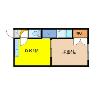 メゾン・ド・フェイマス【2階】の間取り