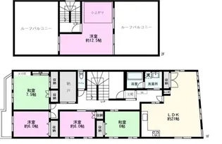 グリンクレールの間取り