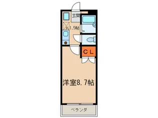 春里壱番館【2階】の間取り