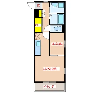 イーストベース VII【2階】の間取り