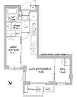 コンフォリア原宿【2階】の間取り