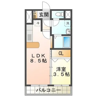 グレイス【3階】の間取り