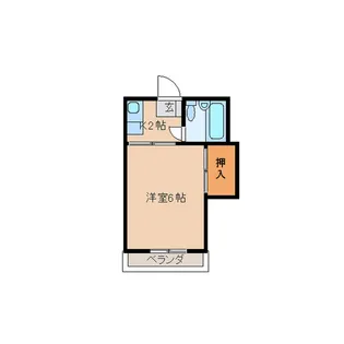 南ハイム(S)【3階】の間取り